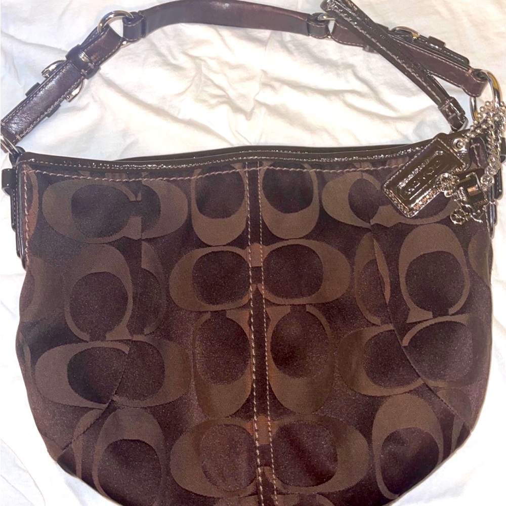 Beautiful coach authentic purse only used once